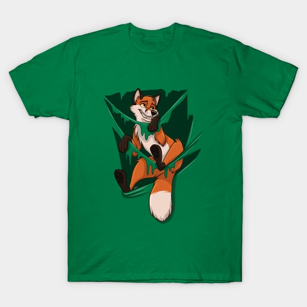 Fox T-Shirt by mithmeoi